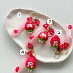 جاکلیدی سیلیکونی توتفرنگی