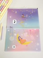 پوشه A4 زیپی طلقی طرحدار - Image 2