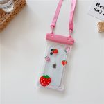 کاور ضد آب موبایل طرح توتفرنگی - Image 2