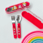 قاشق چنگال فانتزی بچگانه کاور دار