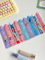 خط کش دیزنی شابلون دار تاشو