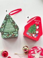 قوطی فلزی کاجی طرح کریسمس - Image 2