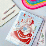 دفتر طراحی با جلد انیمه ای