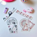 ست خط کش گونیا و نقاله هلوکیتی و کرومی