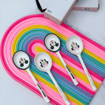 قاشق سرامیکی طرح میکی موس و مینی موس