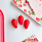 پاک کن طرح توت فرنگی