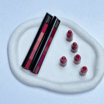 رژلب خشابی با 5 رنگ متفاوت