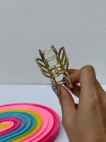 کلیپس طرح پروانه نگین دار - Image 2