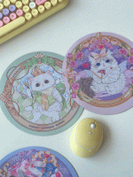 موس پد فانتزی طرح گربه - Image 2