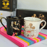 ماگ دو نفره ست با طرح میکی موس و مینی موس