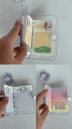 دفترچه کلاسوری جلد شفاف - Image 5