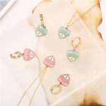 ست گردنبند و گوشواره طرح چشم - Image 5