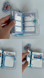 دفترچه کلاسوری جلد شفاف - Image 6