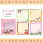 کاغذ یادداشت طرح دار 2۰۰ برگ - Image 4