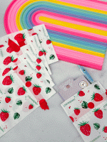 پاکت گیفت طرح توتفرنگی