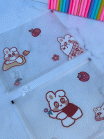 کاور زیپ دار طرح خرگوش سایز A4