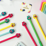 روان نویس فانتزی هیولا با جنس سیلیکونی و رنگ جوهر مشکی