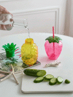 ماگ اسموتی طرح توت فرنگی - Image 2