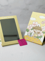 آینه کتابی رو میزی طرح فانتزی