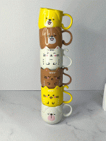 لیوان فانتزی نشکن طرح حیوانات