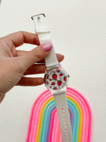 ساعت مچی طرح توتفرنگی