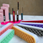 استند سیلسکونی نگهدارنده لوازم آرایش فانتزی