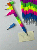 مداد فشنگی رنگارنگ - Image 2