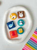 ضربه گیر درب با طرح فانتزی و جنس سیلیکونی