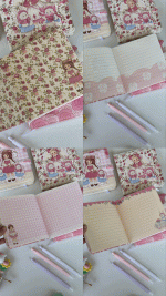 دفترچه یادداشت رویایی صورتی - Image 3