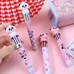 خودکار 10 رنگ پاندا هلویی - Image 4