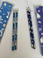 مداد مشکی پاکن دار طرح فضانورد - Image 3