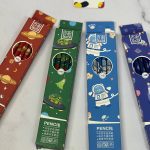 مداد مشکی پاکن دار طرح فضانورد