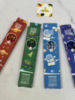 مداد مشکی پاکن دار طرح فضانورد