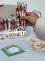 خودکار فانتزی طرح توت فرنگی - Image 2