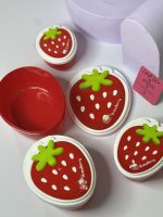 ظرف پلاستیکی طرح توت فرنگی تو در تو - Image 3