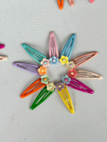 گیره تق تقی رنگارنگ 10 عددی - Image 2