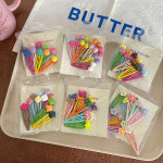 گیره تق تقی رنگارنگ 10 عددی - Image 7