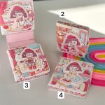 دفترچه یادداشت فانتزی طرح دختر با برگه های طرح دار