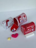 باکس فلزی طرح صندوق نامه عاشقانه