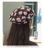 کلاه زنانه گلدار - Image 2