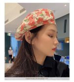 کلاه زنانه گلدار - Image 4