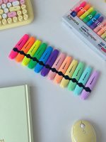 پک هایلایتر ۱۲ عددی سی کلاس