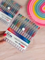 روان نویس شاین دار ۱۲ رنگ