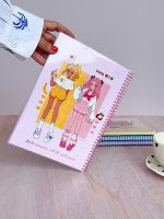 دفتر ۸۰ برگ طرح دختر