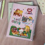 دفتر حاشیه دار ۶۰ برگ مجلد فانتزی