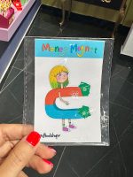 استکیر فانتزی آهنربای پول و ابر