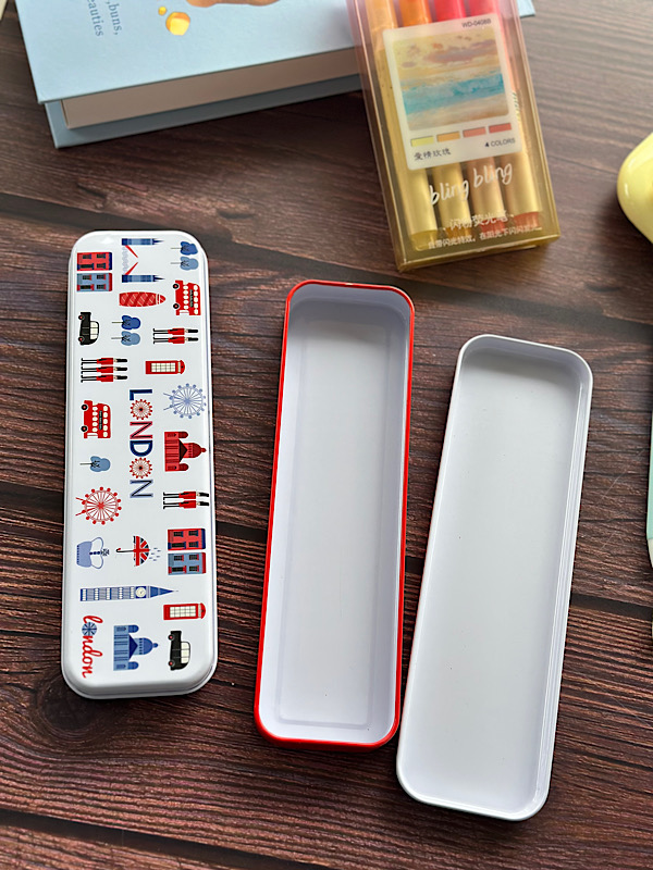 IMG_2469 جامدادی فلزی طرح لندن - Image 2