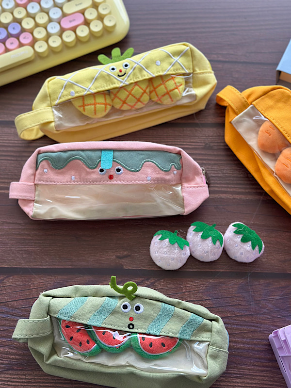 IMG_2587 جامدادی پیکسل دار طرح میوه - Image 3