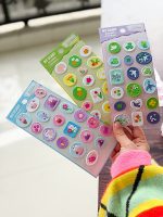 استیکر سه‌بعدی طرح مهر و موم